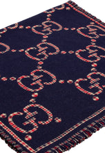 Load image into Gallery viewer, All over GG logo wool scarf