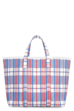 Load image into Gallery viewer, East-West smooth leather tote bag