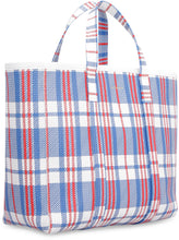Load image into Gallery viewer, East-West smooth leather tote bag