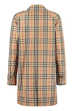 Load image into Gallery viewer, Checked raincoat