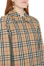 Load image into Gallery viewer, Checked raincoat