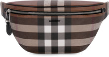 Load image into Gallery viewer, Checked e-canvas belt bag