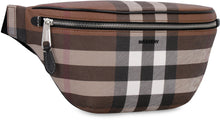 Load image into Gallery viewer, Checked e-canvas belt bag