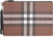 Load image into Gallery viewer, Coated canvas flat pouch