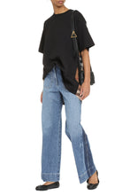 Load image into Gallery viewer, Cotton crew-neck T-shirt
