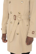 Load image into Gallery viewer, Double-breasted trench coat