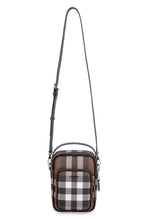 Load image into Gallery viewer, Messenger bag with check motif