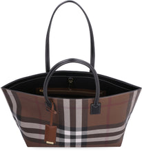 Load image into Gallery viewer, Checked tote bag
