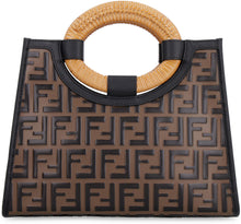 Load image into Gallery viewer, Runway smooth leather tote bag