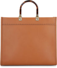 Load image into Gallery viewer, Sunshine leather tote