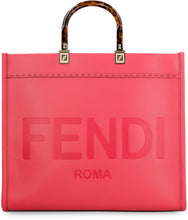Load image into Gallery viewer, Sunshine leather tote