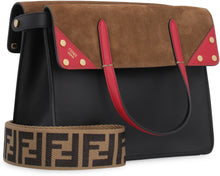 Load image into Gallery viewer, Fendi Flip leather tote
