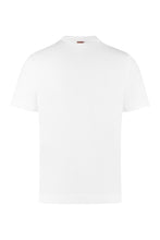 Load image into Gallery viewer, Cotton crew-neck T-shirt