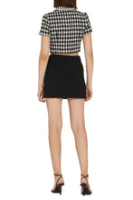 Load image into Gallery viewer, Lurex tweed cropped top
