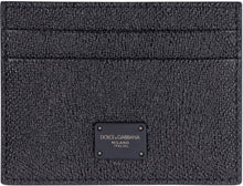 Load image into Gallery viewer, Dauphine print leather card holder