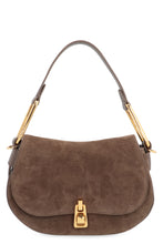 Load image into Gallery viewer, Suede shoulder bag
