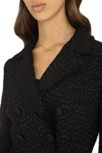 Load image into Gallery viewer, Double-breasted tweed jacket