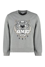 Load image into Gallery viewer, Cotton crew-neck sweatshirt