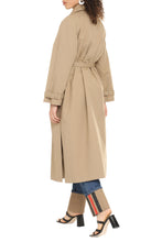 Load image into Gallery viewer, Cotton trench coat