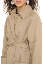 Load image into Gallery viewer, Cotton trench coat