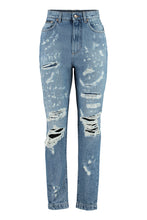 Load image into Gallery viewer, Amber worn-out details jeans