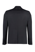 Load image into Gallery viewer, Virgin wool blend single-breast jacket