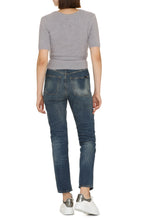 Load image into Gallery viewer, Knit blouse with belt