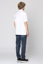 Load image into Gallery viewer, Logo print cotton polo shirt