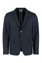 Load image into Gallery viewer, Single-breasted cotton blazer