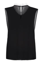 Load image into Gallery viewer, Lace inserts silk top