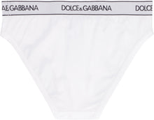 Load image into Gallery viewer, Logoed elastic band cotton briefs