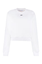 Load image into Gallery viewer, Logo detail cotton sweatshirt