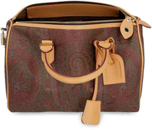 Load image into Gallery viewer, Paisley print small boston bag