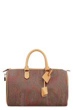 Load image into Gallery viewer, Paisley print boston bag