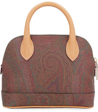 Load image into Gallery viewer, Paisley print mini boston bag