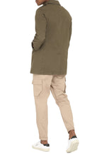 Load image into Gallery viewer, Cotton trench coat