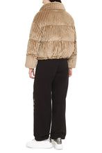 Load image into Gallery viewer, Padded velvet jacket