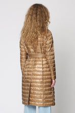 Load image into Gallery viewer, Belted long down jacket