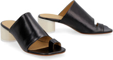 Load image into Gallery viewer, Leather mules