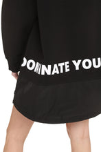 Load image into Gallery viewer, Logo print hoodie dress