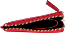 Load image into Gallery viewer, Leather zipped coin purse