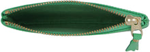 Load image into Gallery viewer, Logo detail leather pouch