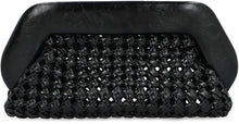Load image into Gallery viewer, Bios Knots Shiny faux leather clutch