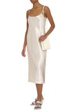 Load image into Gallery viewer, Satin midi dress