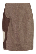 Load image into Gallery viewer, Wool blend midi skirt
