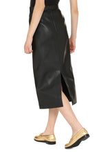 Load image into Gallery viewer, Faux leather pencil skirt
