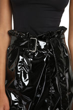 Load image into Gallery viewer, Vinyl miniskirt
