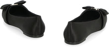 Load image into Gallery viewer, Varina fabric ballet flats with logo
