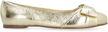 Load image into Gallery viewer, Varina metallic leather ballet flats
