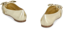 Load image into Gallery viewer, Varina metallic leather ballet flats
